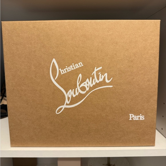 Christian Louboutin Nappa Holly Alta 120 Pumps 36.5 Black - Picture 2 of 13